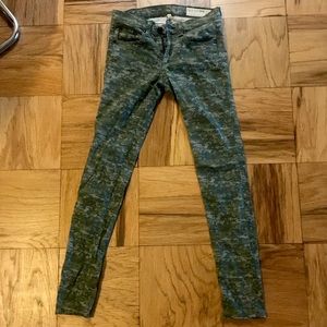rag & bone camo jeans